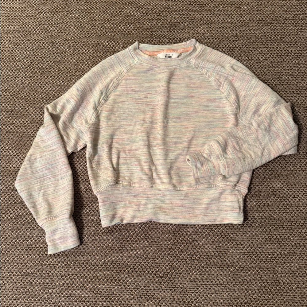 Athleta Girl Multicolor Sweatshirt